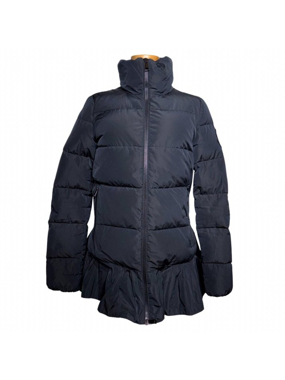 Moncler Brunec Giubbotto Down Jacket Polyester Feather Black 0